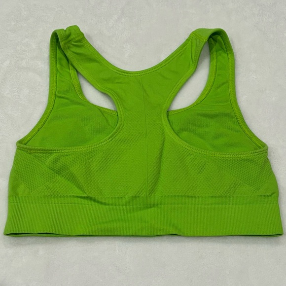 CHAMPION Women’s Activewear Workout Sports Bra - neon green, size S - Picture 3 of 5